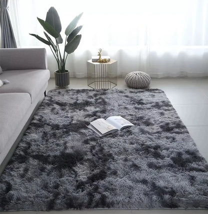 Fluffy Shag Area Rug – Soft Plush Carpet for Living Room & Bedroom