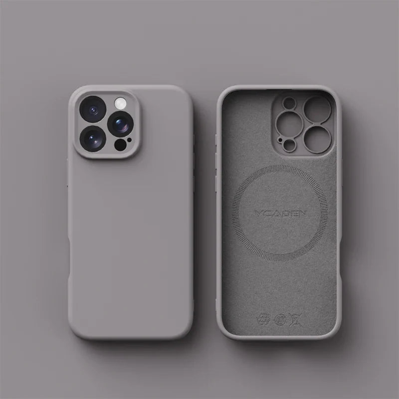 MagSafe Liquid Silicone iPhone Case – iPhone 12 to 17 Series