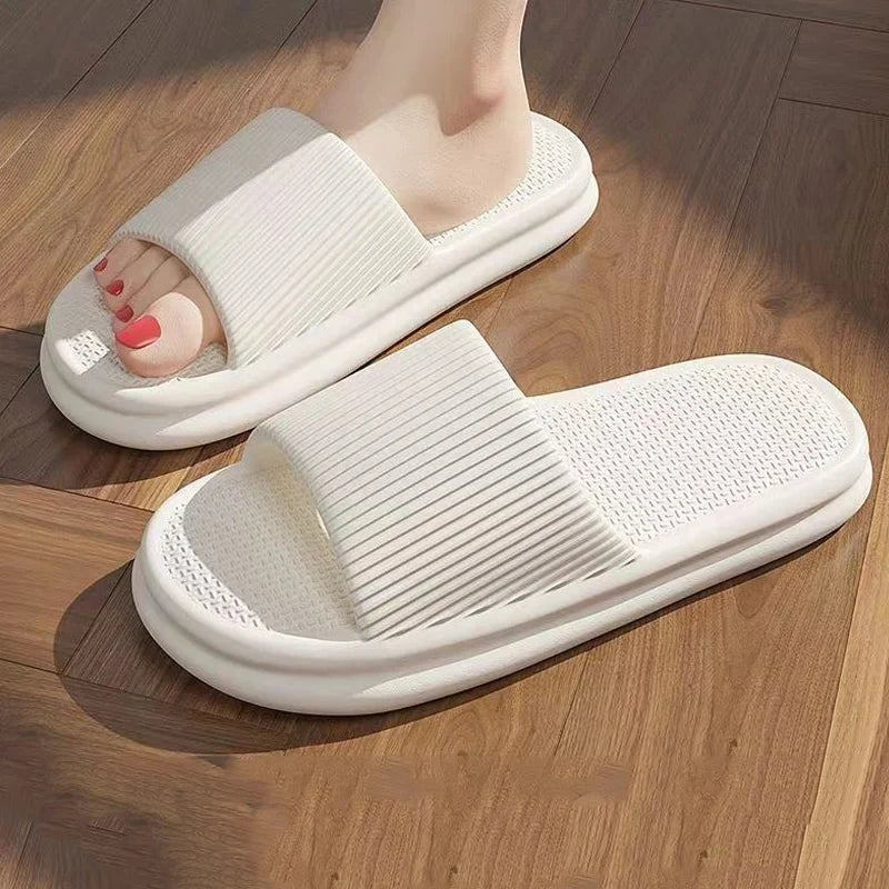 Cloud Slides Slippers Thick-Sole EVA Unisex Indoor Beach Sandals