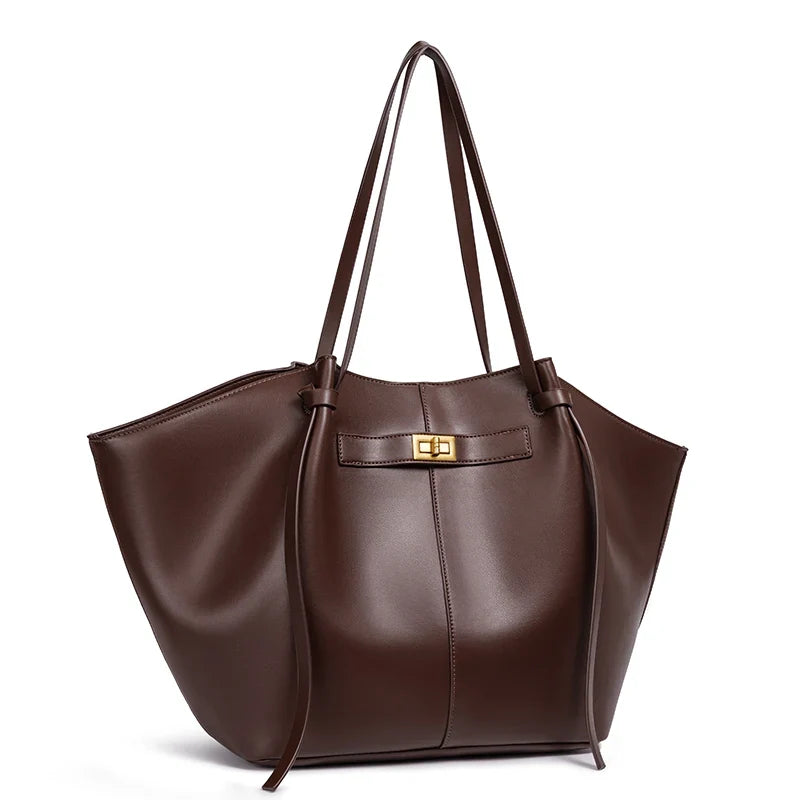 Large Capacity Bat-Wing Shoulder Bag for Women