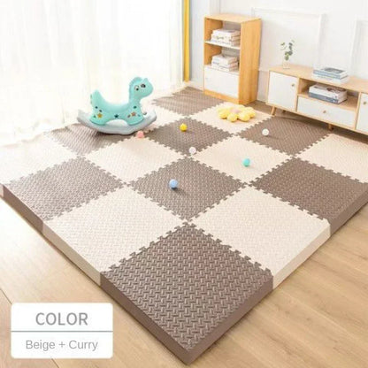 EVA Foam Puzzle Play Mat 30x30cm – Thick Interlocking Kids Floor Tiles