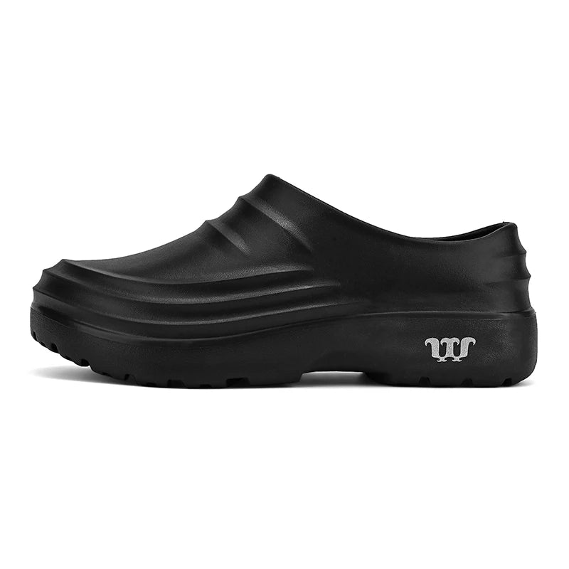Men’s Waterproof Non Slip Chef Clogs Garden & Beach Shoes Size 36–48