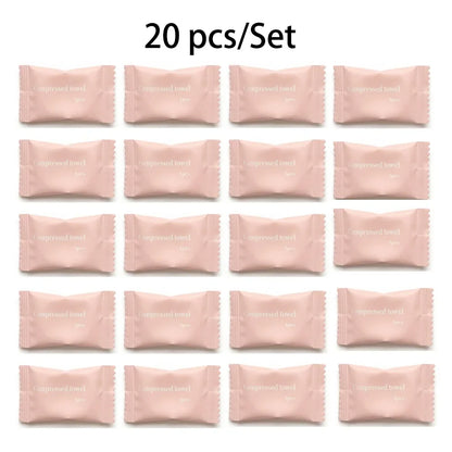 Disposable Compressed Towels – Camping & Travel (10/20/50/100pcs)