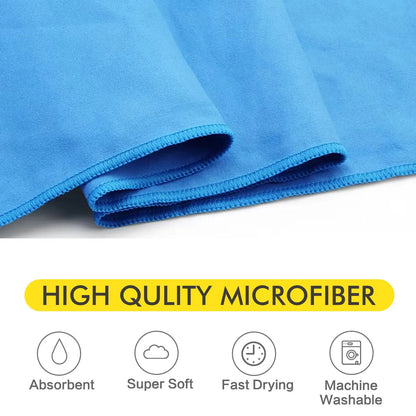 Microfiber Quick-Dry Bath Towel – Lightweight & Absorbent