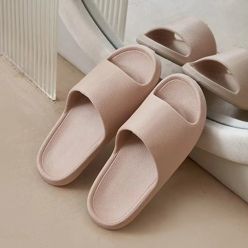 EVA Thick-Sole Slide Slippers Women's Lightweight Indoor Shoes