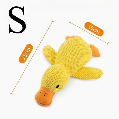 Plush Squeaky Dog Toy – Bite-Resistant Animal Chew Toy for Dogs