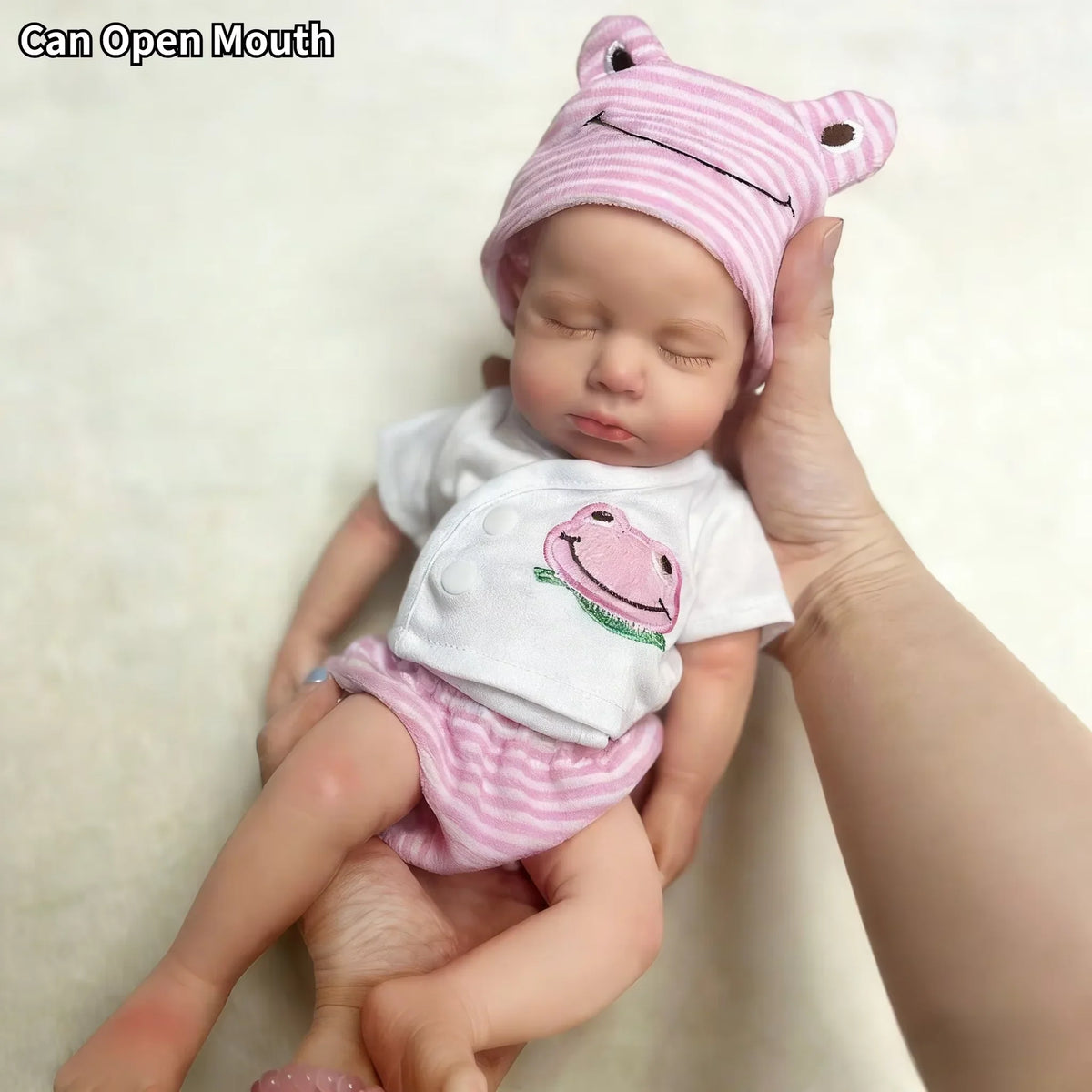 Reborn Baby Doll – Full Body Soft Silicone Realistic Newborn
