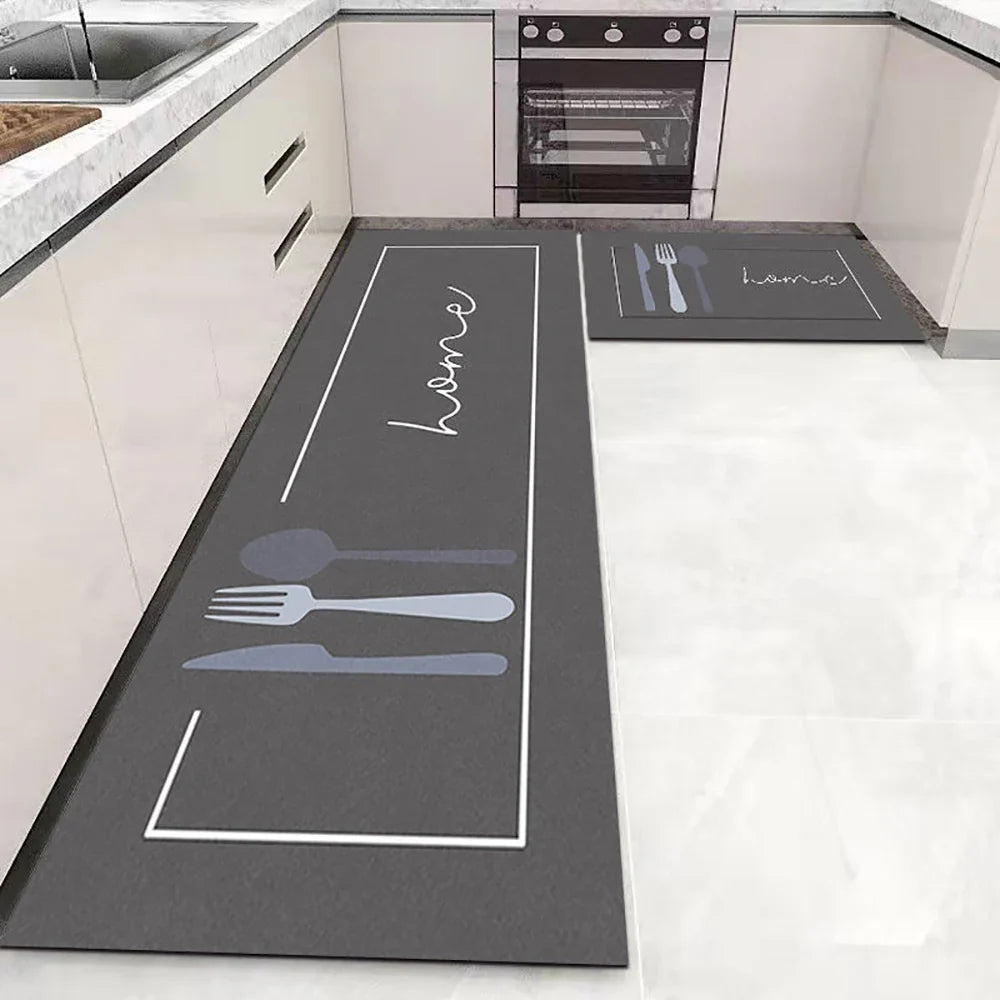 Non-Slip Kitchen Floor Mat – Soft Washable Rug for Kitchen, Bedroom & Hallway