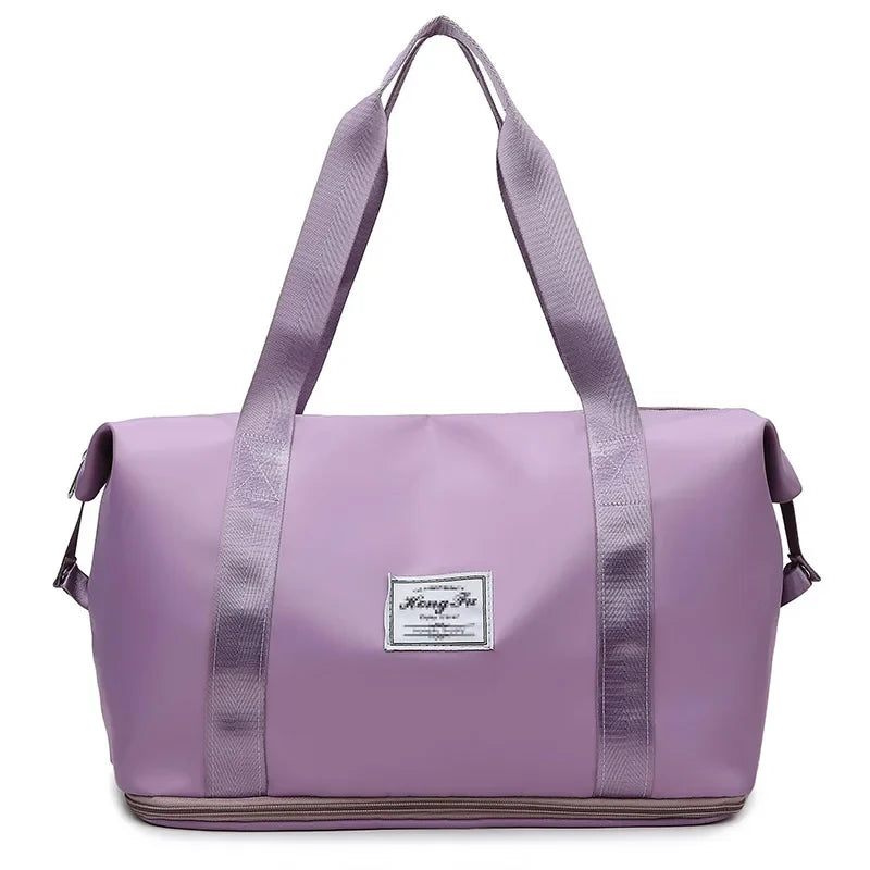Waterproof Gym Duffle Bag for Women – Large Nylon Tote