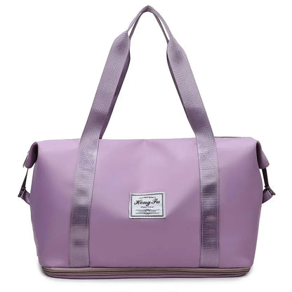 Waterproof Gym Duffle Bag for Women – Large Nylon Tote