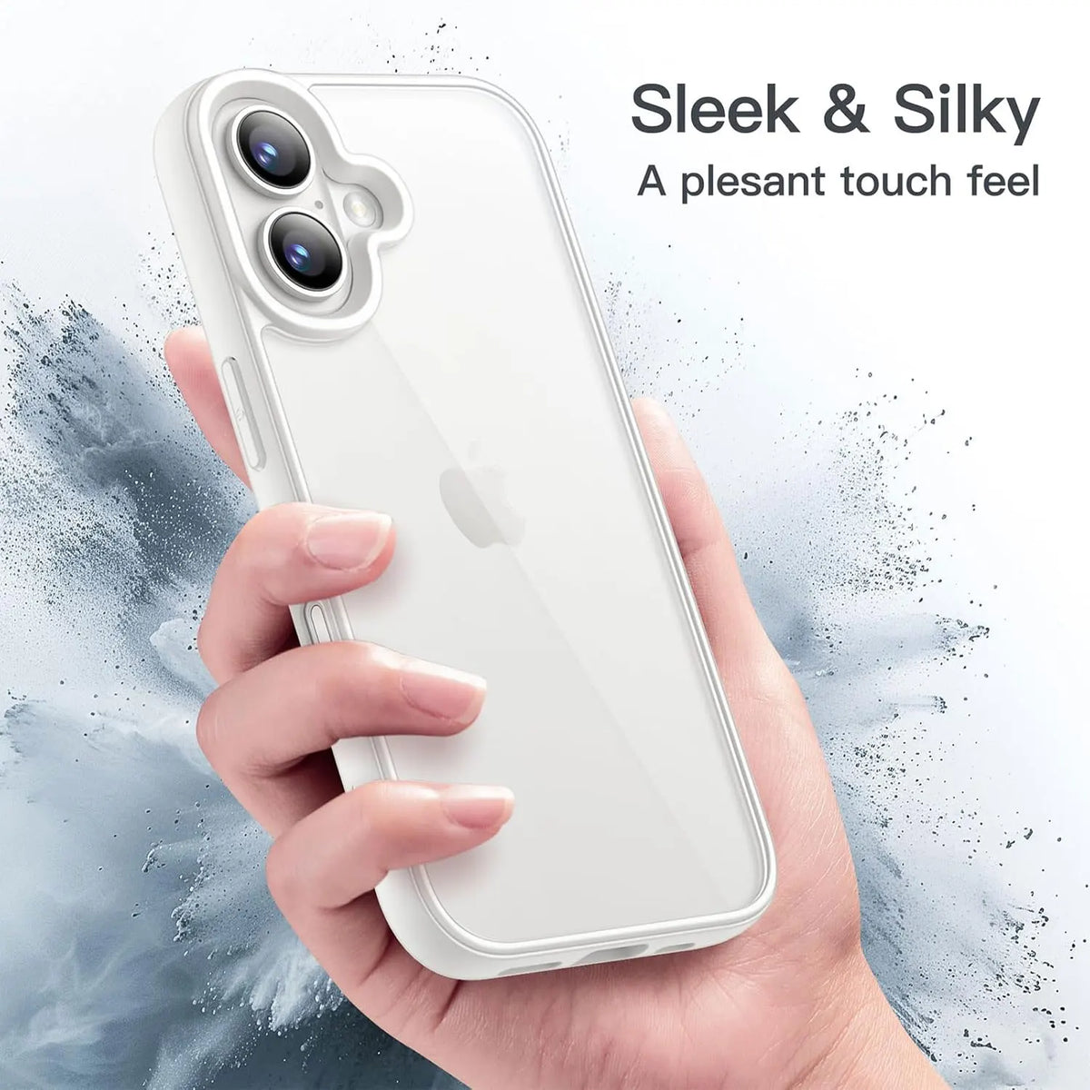 Clear iPhone Case with Soft Bumper Frame – Shockproof, iPhone X to 16