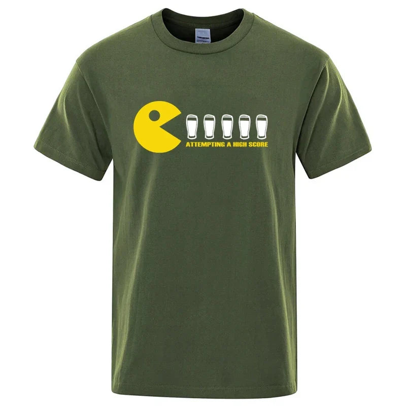Funny Graphic T Shirt Cotton Blend Casual Tee