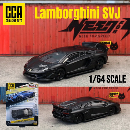 1/64 Diecast Model Car – CCA Premium Series (Lamborghini, BMW, Porsche & More)
