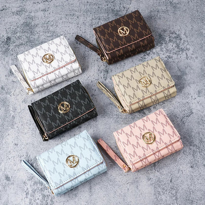 Women's Short PU Leather Wallet – Luxury Coin Purse