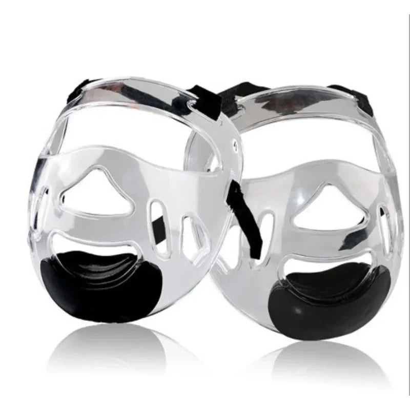 Taekwondo Face Shield Head Guard – Clear Protective Mask for Adults & Kids