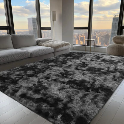Soft Plush Area Rug for Bedroom & Living Room – Fluffy Floor Carpet