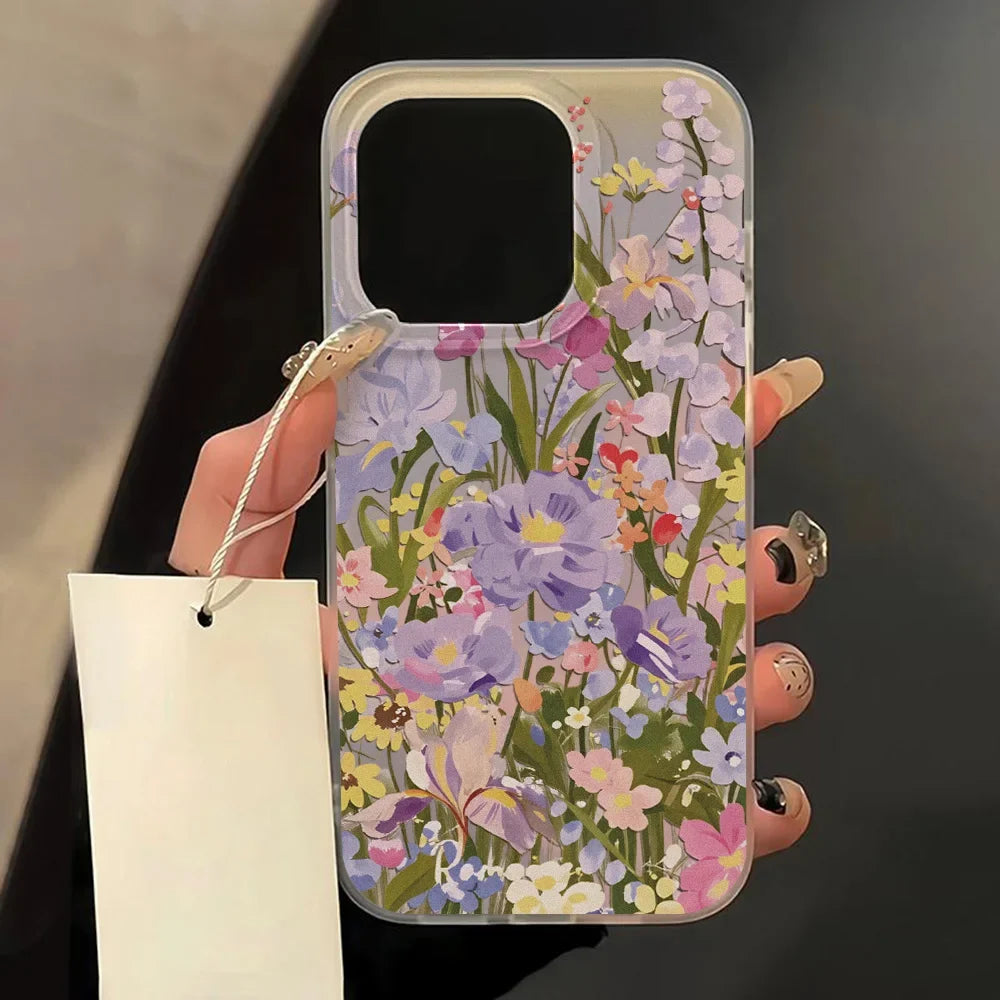 iPhone Case Transparent Matte Shockproof Cover for iPhone 11–18 Pro Max
