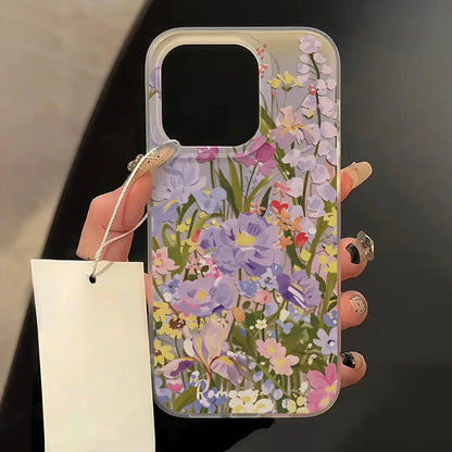 iPhone Case Transparent Matte Shockproof Cover for iPhone 11–18 Pro Max