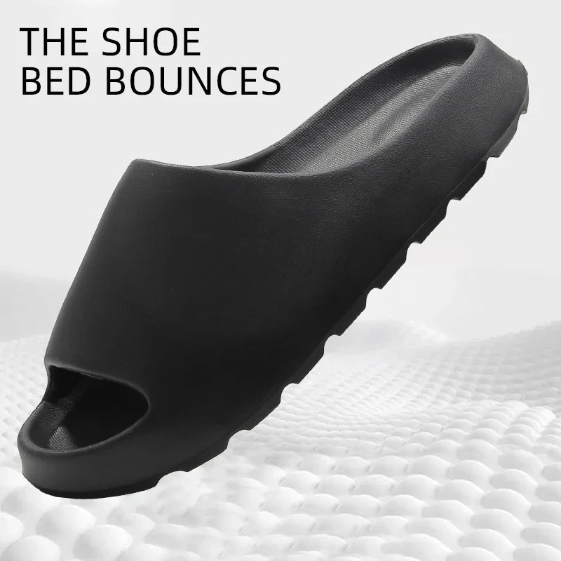 EVA Thick Sole Slide Slippers – Anti-Slip Unisex Indoor Outdoor