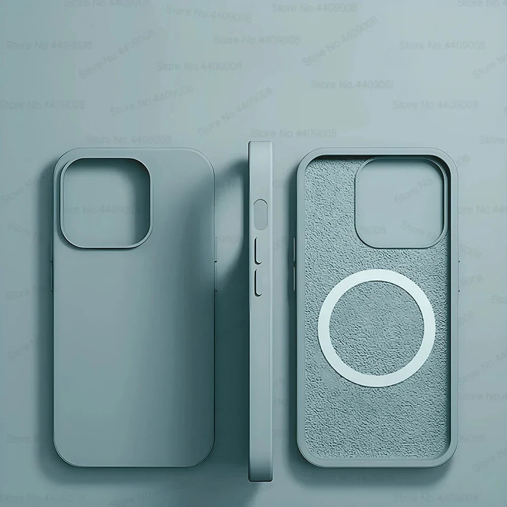Liquid Silicone MagSafe iPhone Case – iPhone 11 to 15 Series