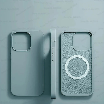 Liquid Silicone MagSafe iPhone Case – iPhone 11 to 15 Series