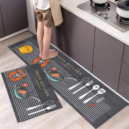Non-Slip Kitchen Floor Mat – Soft Washable Rug for Kitchen, Bedroom & Hallway
