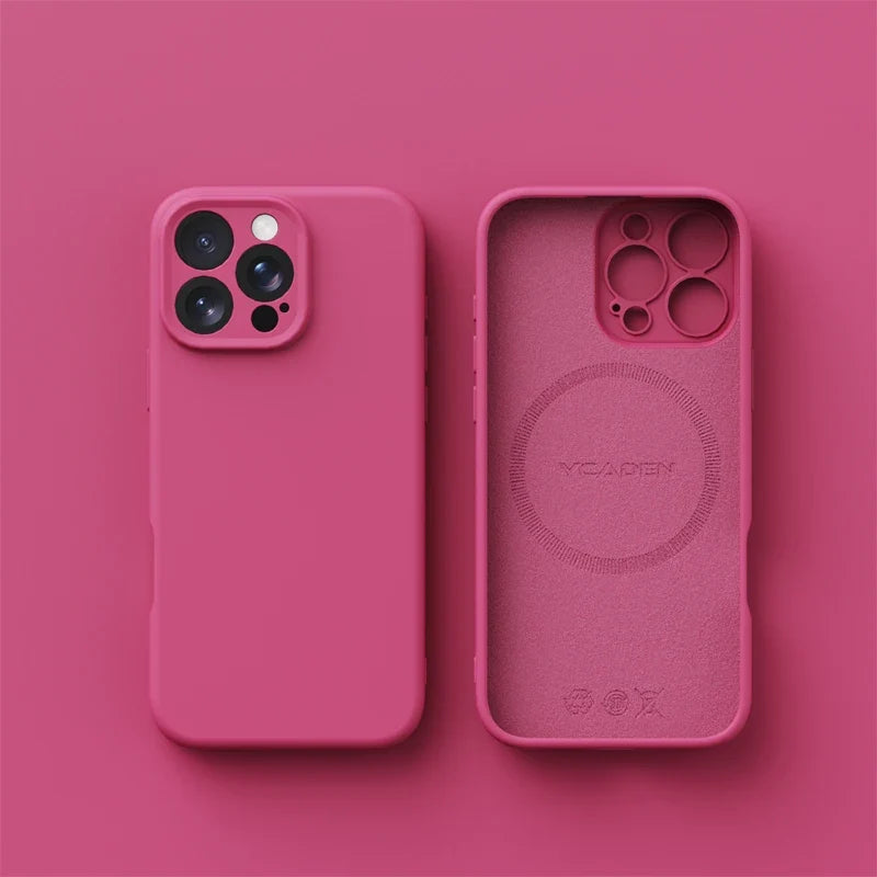 MagSafe Liquid Silicone iPhone Case – iPhone 12 to 17 Series