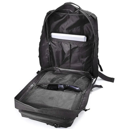 50L Tactical Backpack – Waterproof Military Rucksack for Men
