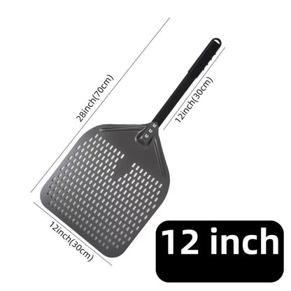 Aluminum Pizza Peel – Hard Anodized Bread Paddle for Oven Baking