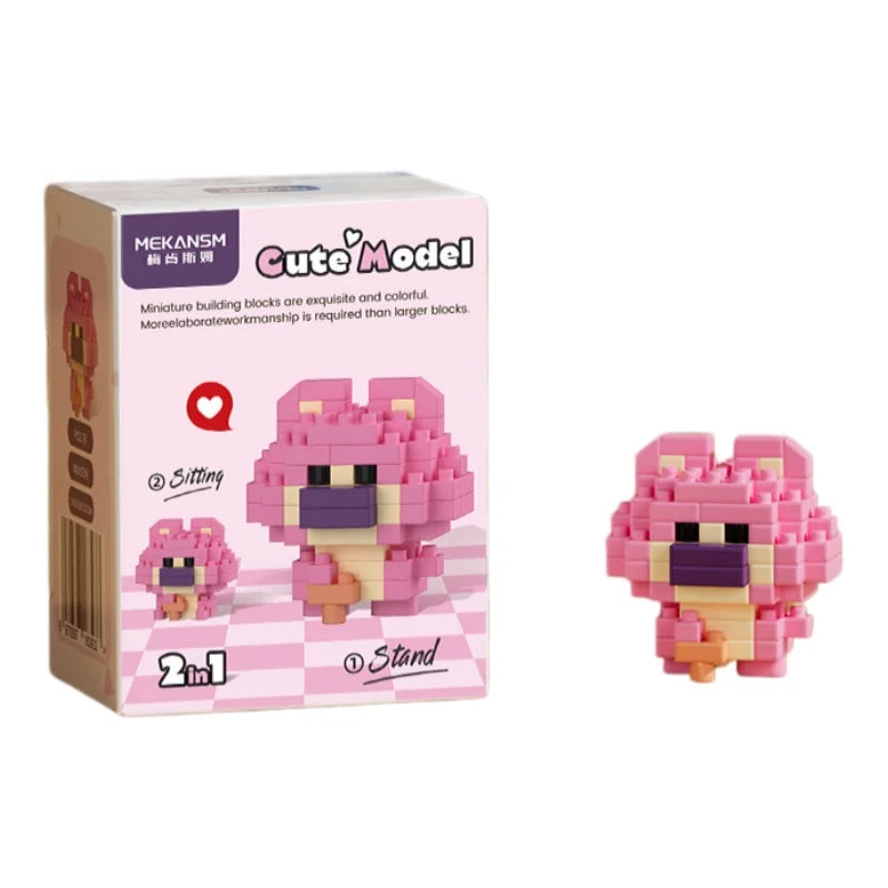 Disney Tsum Tsum Mini Building Blocks – Cartoon Micro Brick Figures