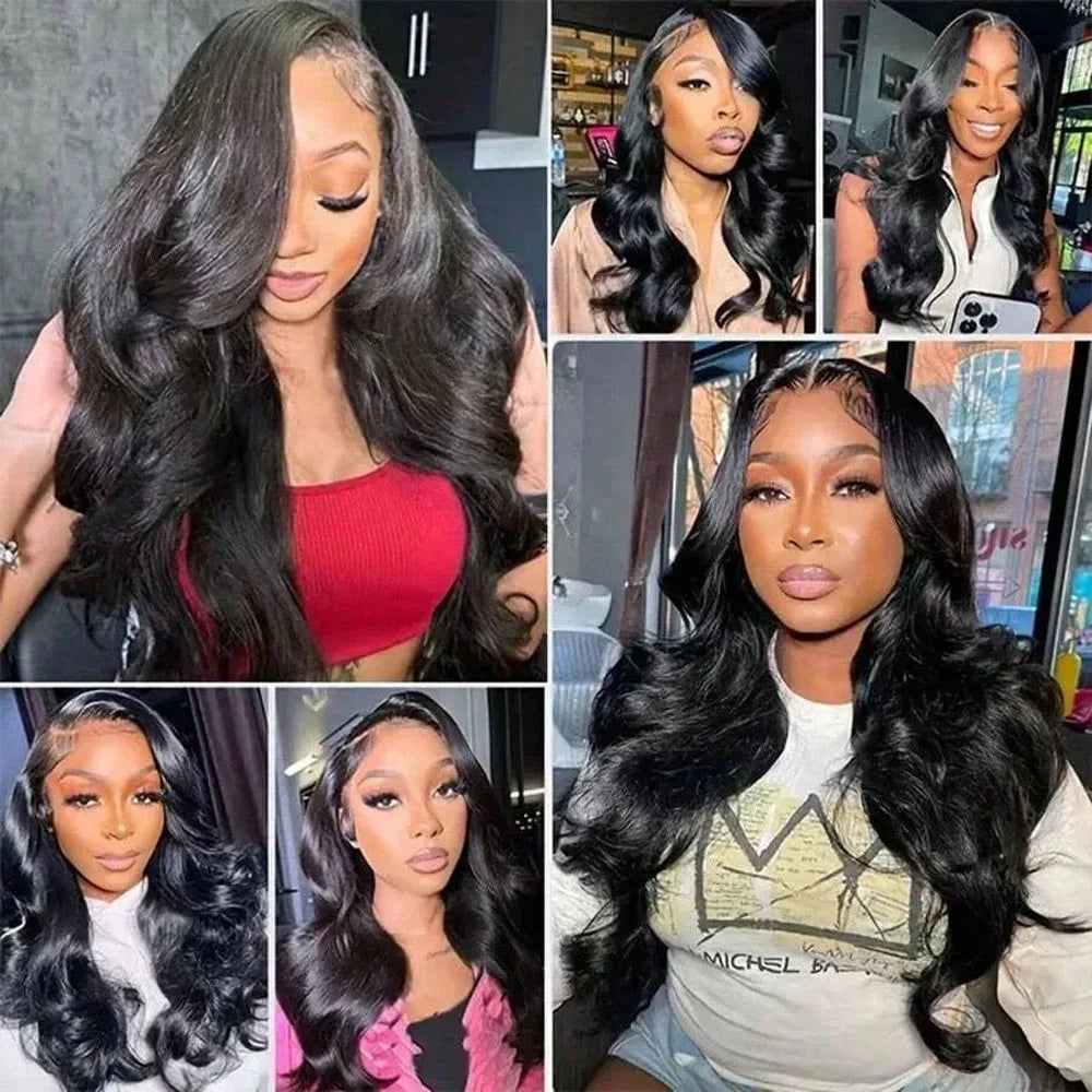 Body Wave Lace Front Wig Human Hair 250 Density