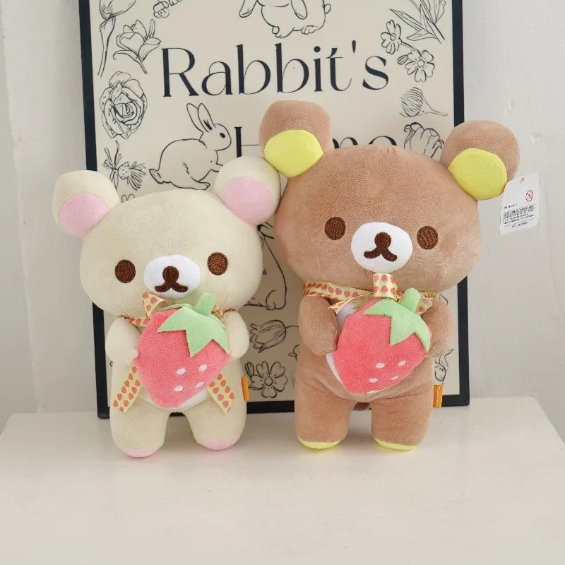 Rilakkuma Plush Toy – Kawaii Stuffed Bear Anime Doll for Room Decor