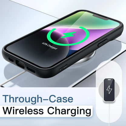 Clear iPhone Case with Soft Bumper Frame – Shockproof, iPhone X to 16