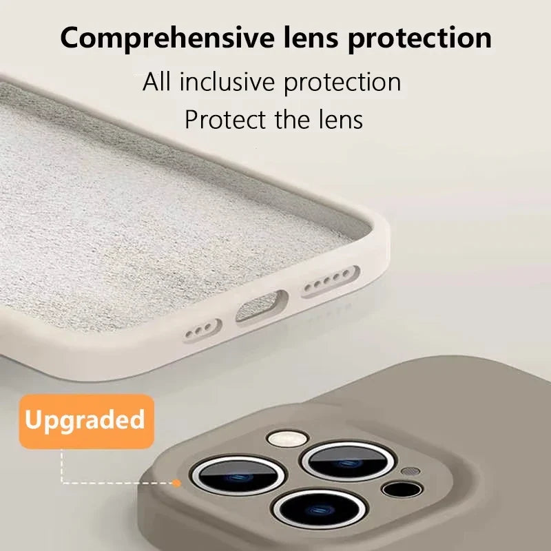 Liquid Silicone MagSafe Magnetic iPhone Case – iPhone 11–16 Pro Max
