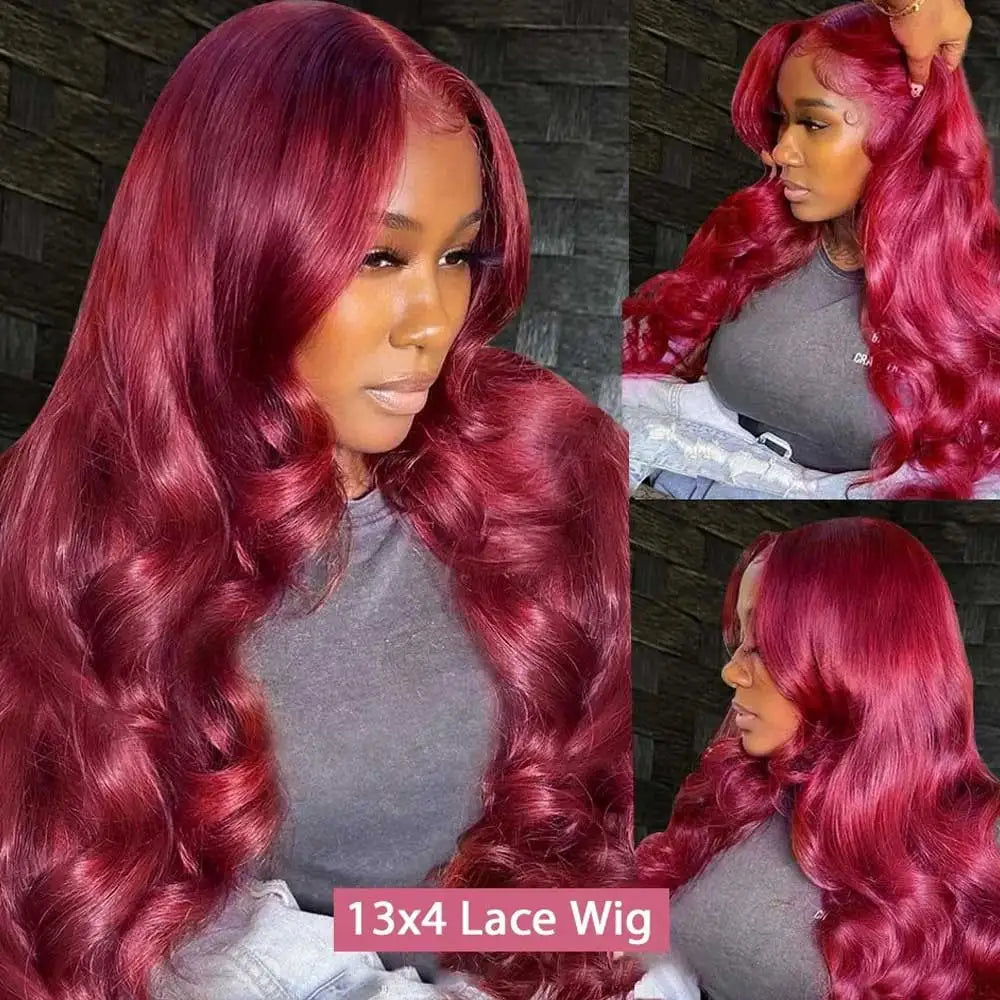 HD Lace Front Human Hair Wig – Straight, Deep Wave & Body Wave
