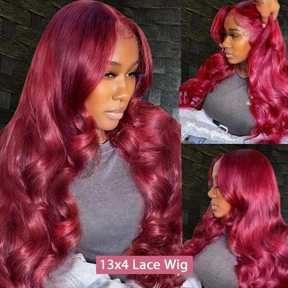 HD Lace Front Human Hair Wig – Straight, Deep Wave & Body Wave