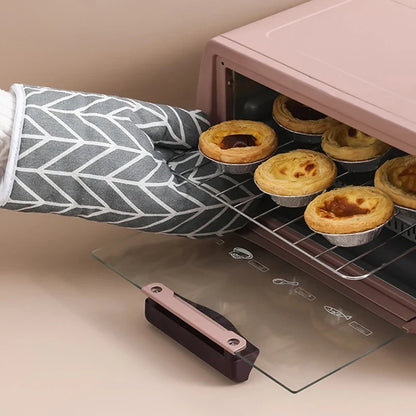 Oven Mitts Heat Resistant Kitchen Gloves – Set of 2