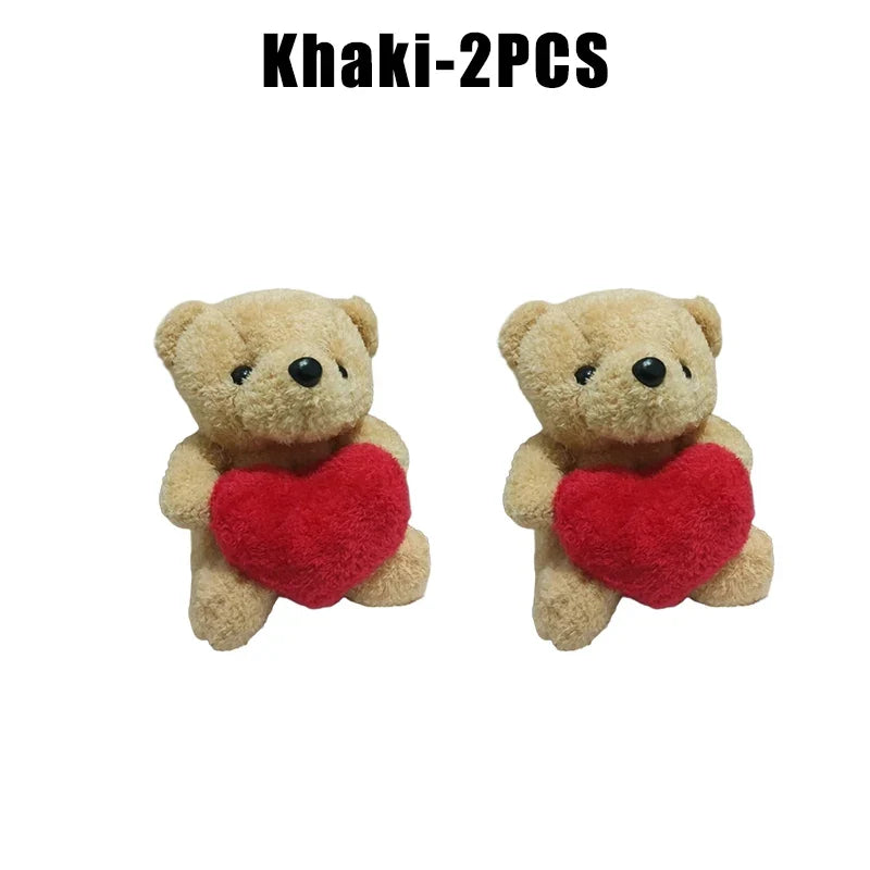 Heart Teddy Bear Plush Stuffed Animal – Valentine's & Christmas Gift