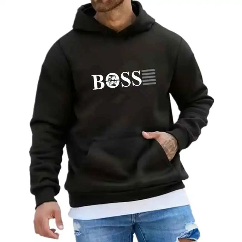 Outdoor Sports Jogging Hoodie Casual Streetwear Pullover Sweatshirt