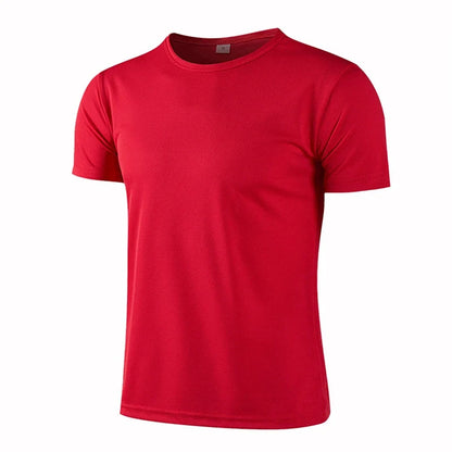 Men's Quick-Dry Sports T-Shirt – Running & Soccer Jersey