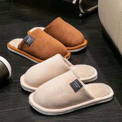 Winter Warm Slippers – Unisex Non-Slip Indoor House Shoes