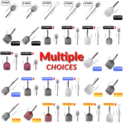 Aluminum Pizza Peel – Hard Anodized Bread Paddle for Oven Baking