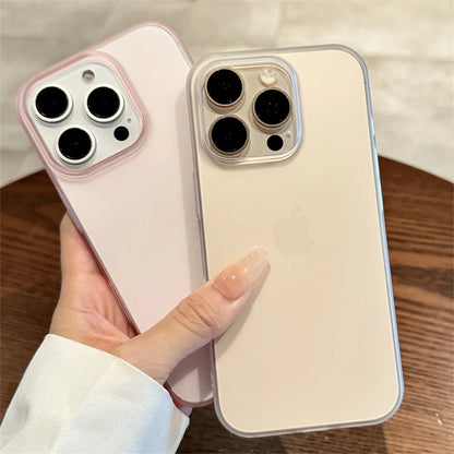Soft Matte Candy Phone Case for iPhone 16 15 14 13 12 11 Pro Max Plus XR XS
