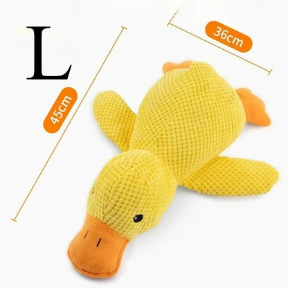 Squeaky Plush Duck Dog Toy – Soft Chew Toy for Dogs