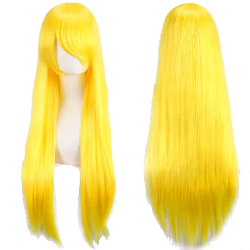 Cosplay Wig Long Straight 32 Inch – 36 Colors Synthetic Hair