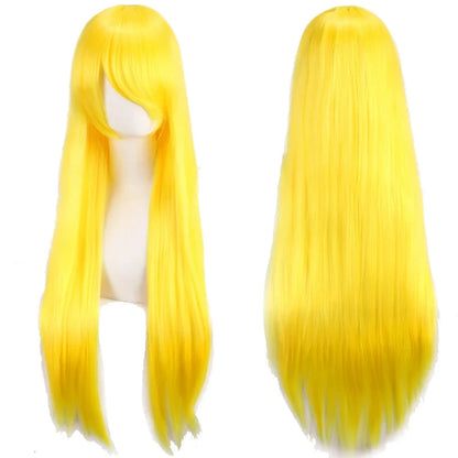 Cosplay Wig Long Straight 32 Inch – 36 Colors Synthetic Hair