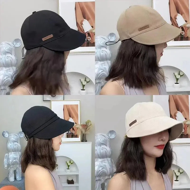 Women's Foldable Sun Hat – UV Protection Cap