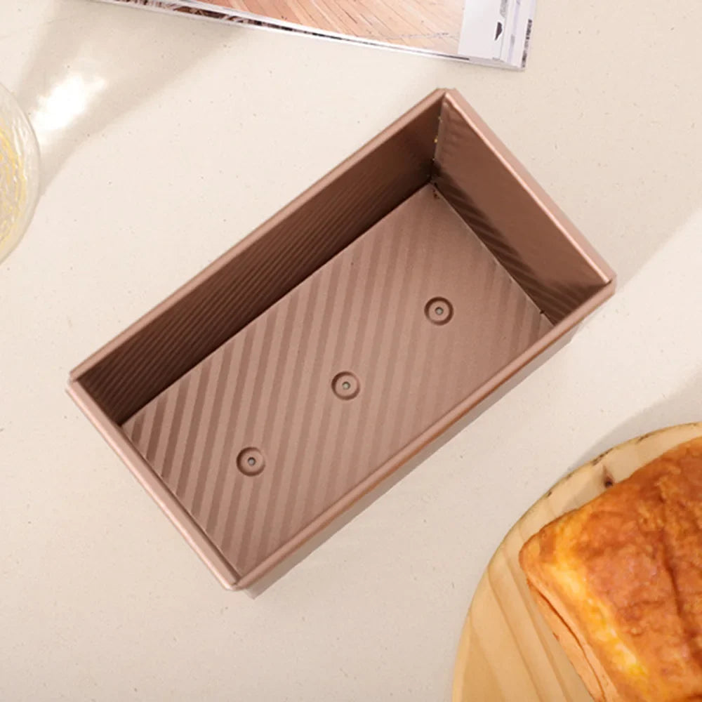 Non-Stick Loaf Pan with Lid – Aluminized Steel Bread Tin