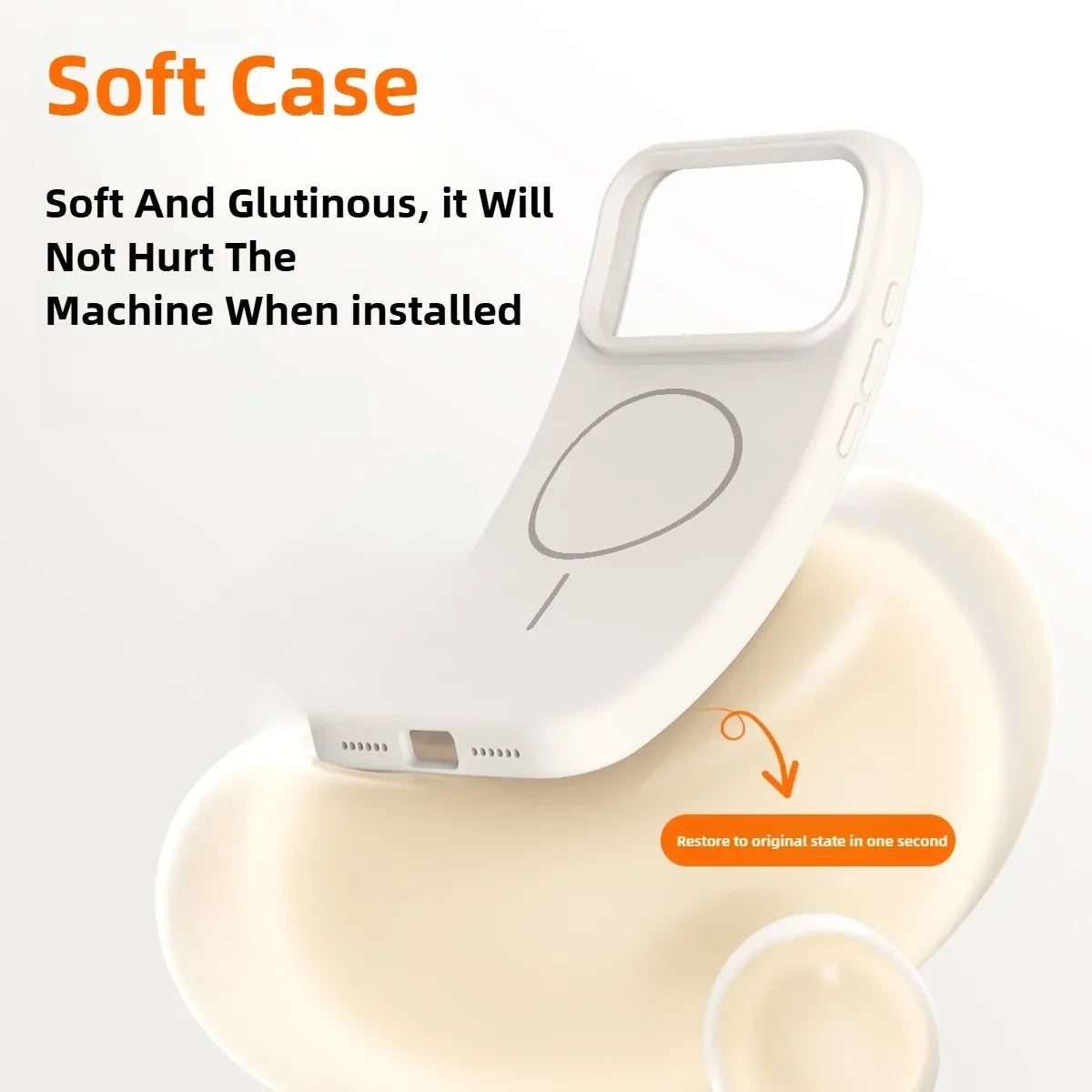 MagSafe Liquid Silicone iPhone Case – Magnetic Cover for iPhone 12–17 Series