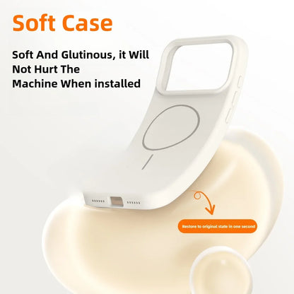 MagSafe Liquid Silicone iPhone Case – Magnetic Cover for iPhone 12–17 Series
